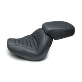 Mustang Pillion Pad Recessed Touring Stitched Pillion Pads Mustang