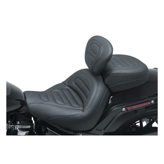 Mustang Seat Solo Standard Touring Raised Detailing With Driver Backrest Solo Seats Mustang