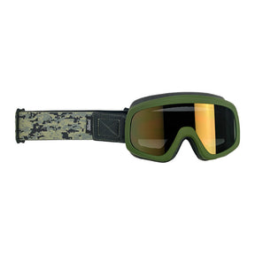 Biltwell Overland 2.0 Grunt goggle olive camo EYEWEAR Biltwell