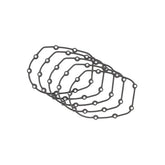 Cometic Gasket Cam Cover 5 Pk Derby Covers Seal Kits Cometic