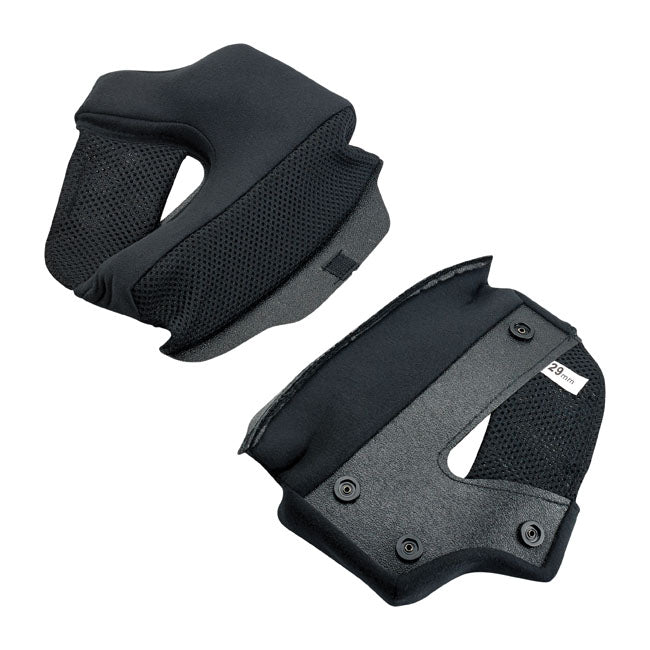 Biltwell Lane Splitter cheek pad set- 29mm HELMETS Biltwell