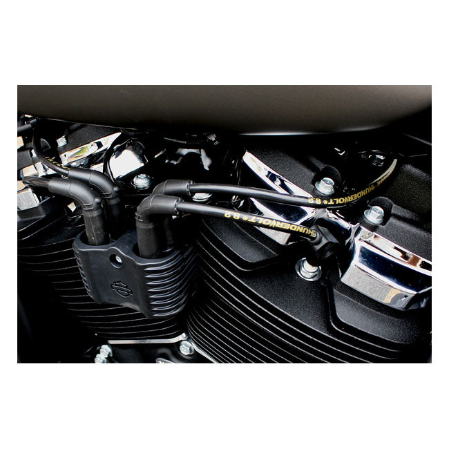 Taylor, 8.2mm Thunder Volt Spark Plug Wire Set. Black Spark Plug Wires Taylor