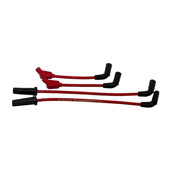 Taylor, 8.2mm Thunder Volt Spark Plug Wire Set. Red Spark Plug Wires Taylor
