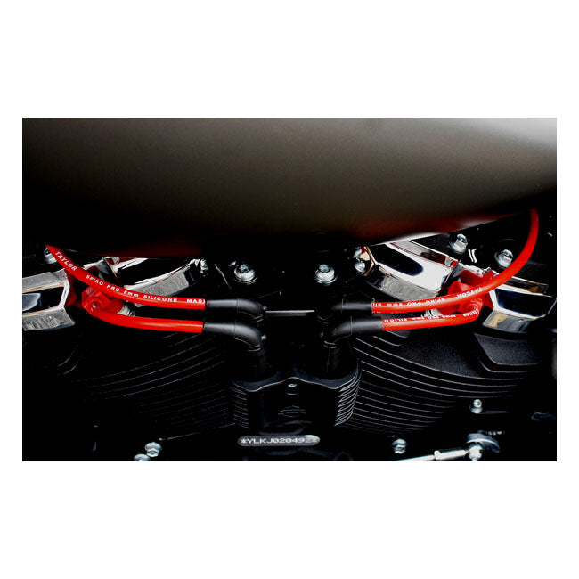Taylor, 8mm Pro Wire Spark Plug Wire Set. Red Spark Plug Wires Taylor