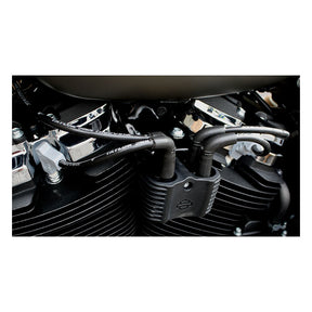 Taylor, 9mm Fire Power Spark Plug Wire Set. Black/Silver Spark Plug Wires Taylor