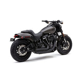 Cobra Exhaust 909 Bk Fxfb/S Full Exhaust System Cobra