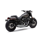 Cobra, Speedster SlashDown exhaust. Chrome Full Exhaust System Cobra