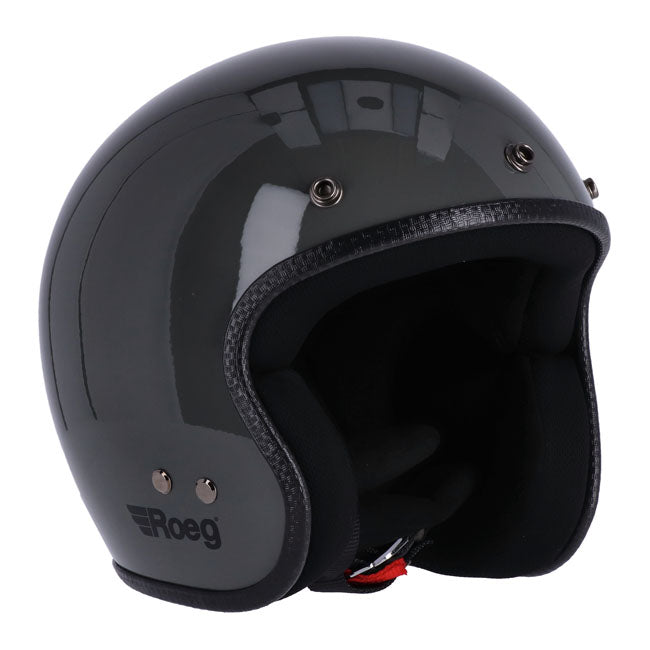 Roeg Jett Helmet Slate Grey Gloss Helmets Roeg