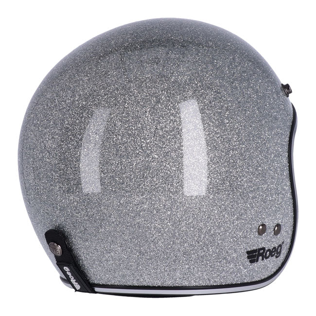 Roeg Jett Helmet Disco Ball Silver Helmets Roeg