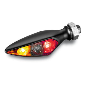 Kellermann, Rhombus S DF Dark. 3-1 combo. Black. RR TAILLIGHT/TURN SIGNALS COMBO Kellermann