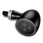 Kellermann, Bullet 1000 Dark turn signal. Black TURN SIGNALS Kellermann