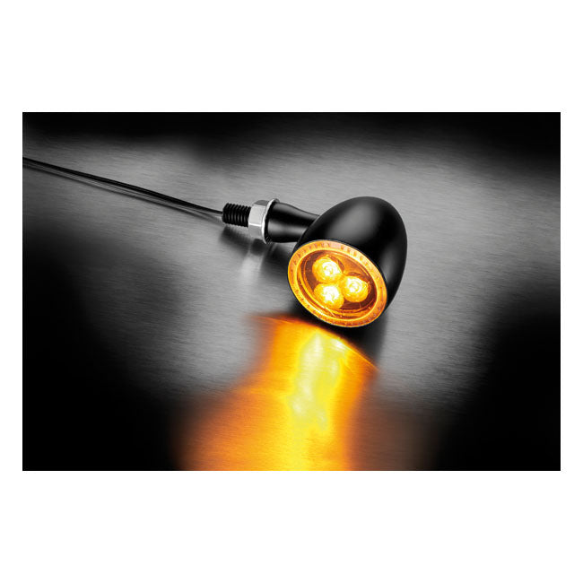 Kellermann, Bullet 1000 Dark turn signal. Black TURN SIGNALS Kellermann
