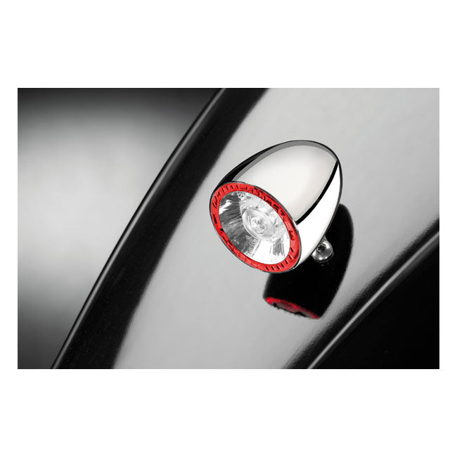 Kellermann, Bullet 1000 RB LED taillight. Chrome TAILLIGHT/TURN SIGNALS COMBO Kellermann