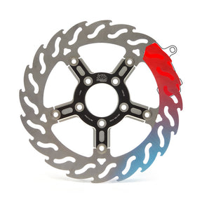 Moto Master Brake Rotor Floating Flame Front Brake Rotors Moto Master