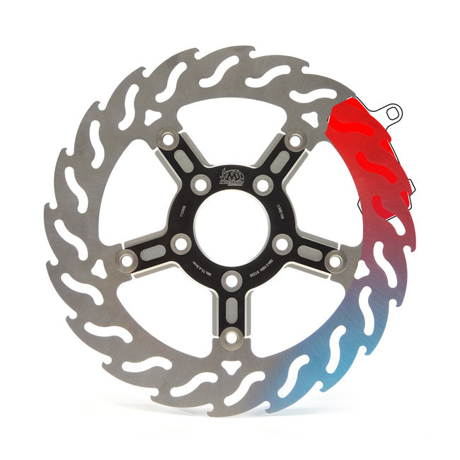 Moto Master Brake Rotor Floating Flame Front Brake Rotors Moto Master