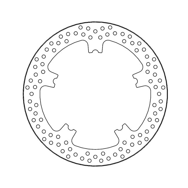 Moto Master Brake Disc Fix Round Front Brake Rotors Moto Master