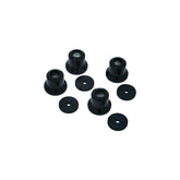 Kuryakyn, Luggage rack risers, gloss black LUGGAGE RACKS MOUNTS Kuryakyn