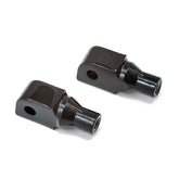 Kuryakyn, Footpeg adapter tapered gloss black FOOTPEGS MOUNTS Kuryakyn