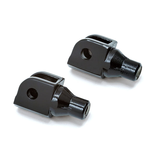 Kuryakyn, Footpeg adapter tapered gloss black FOOTPEGS MOUNTS Kuryakyn