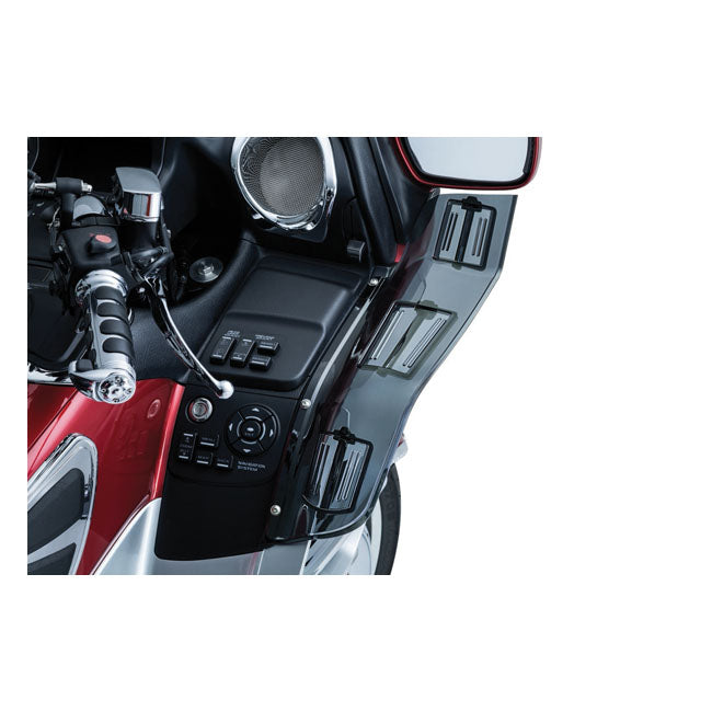 Kuryakyn, ''dragon wings'' air deflectors, smoke Fairing Kuryakyn