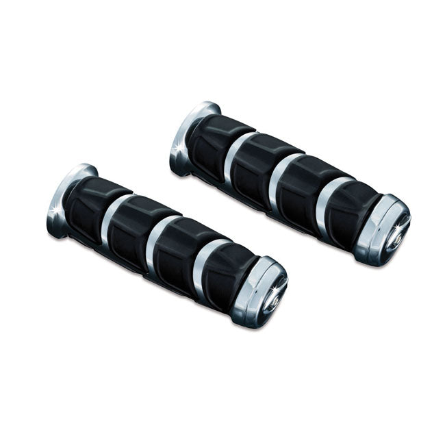 Kuryakyn, Kinetic grips 1" chrome GRIPS Kuryakyn
