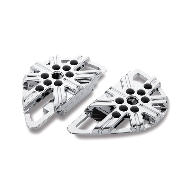 Arlen Ness, 10-gauge passenger floorboards chrome FLOORBOARDS Arlen Ness