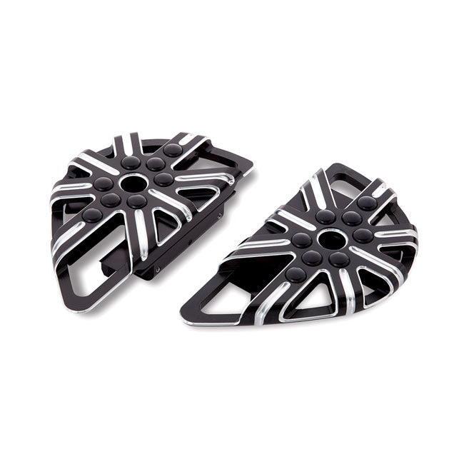 Arlen Ness, 10-gauge passenger floorboards black FLOORBOARDS Arlen Ness