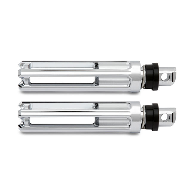 Arlen Ness, 10-gauge footpegs chrome FOOTPEGS Arlen Ness