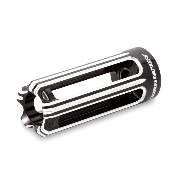 Arlen Ness, 10-gauge brake/shift peg. Black CC SHIFT PEGS Arlen Ness