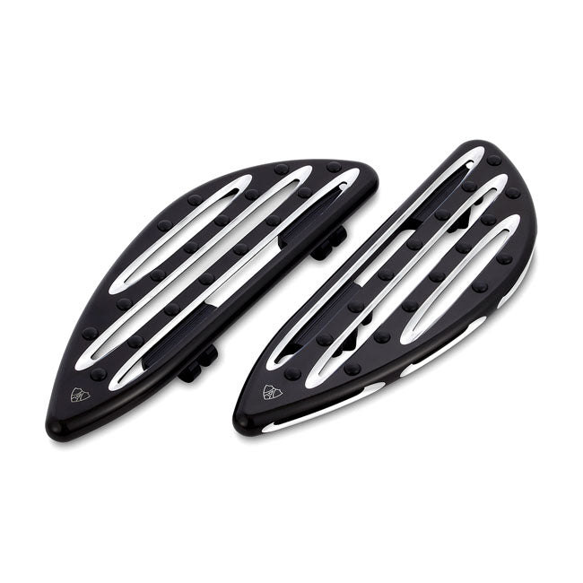 Arlen Ness, Deep cut driver floorboards black FLOORBOARDS Arlen Ness