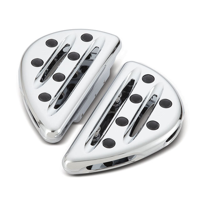 Arlen Ness, Deep cut mini rider floorboards chrome FLOORBOARDS Arlen Ness