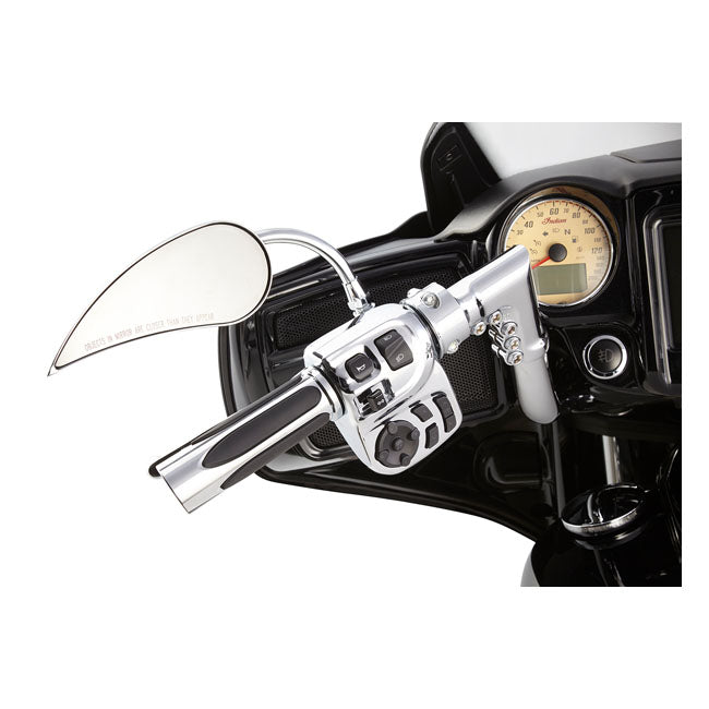 Arlen Ness, Deep cut comfort grips chrome GRIPS Arlen Ness