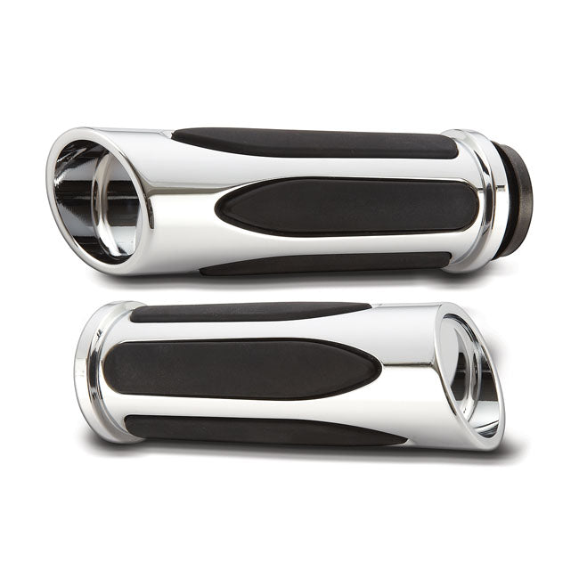 Arlen Ness, Deep cut comfort grips chrome GRIPS Arlen Ness
