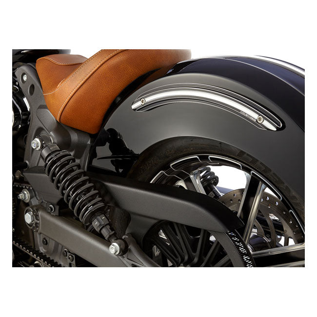 Arlen Ness, 10-gauge fender strut cover kit black FENDERS STRUTS Arlen Ness