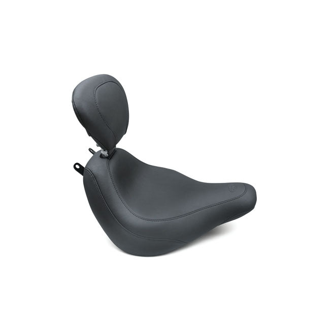 Mustang, Wide Tripper solo seat w/rider backrest SOLO SEATS Mustang