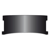 National Cycle, Repl. Adj. Lower Window (Style D). Black Windshield National Cycle