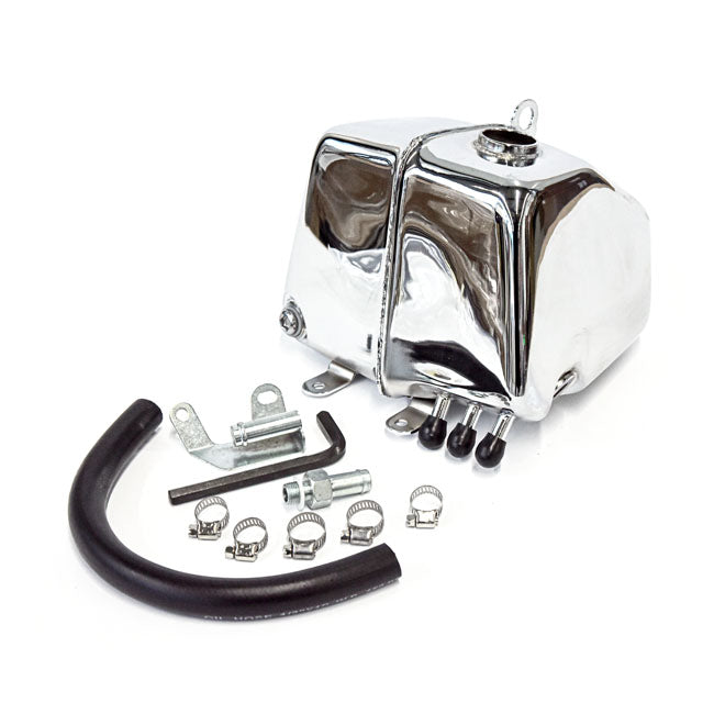 Oem Style Fxr Oil Tank. Chrome Oil Tank Mcs