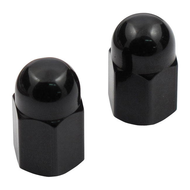 Barnett Blk Anodized Valve Caps Tire Valve Stems And Caps Barnett