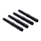 Dippert, 04 Up Xl Aluminum Pushrod Cover Set. Black Pushrod Covers Dippert