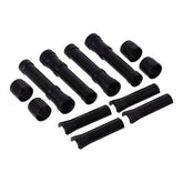 Dippert, Shovel Aluminum Pushrod Cover Set. Blsck Pushrod Covers Dippert
