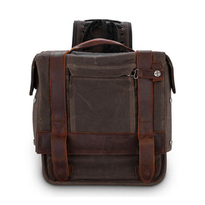 Burly Brand Saddlebag Throwover Oak Saddlebags Burly Brand