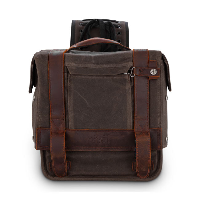 Burly Brand Saddlebag Throwover Oak Saddlebags Burly Brand