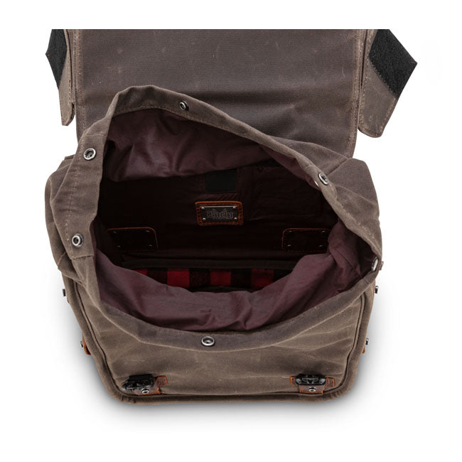 Burly Brand Saddlebag Throwover Oak Saddlebags Burly Brand