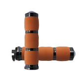 Avon air cushioned grips black anodized tan GRIPS Avon Grips