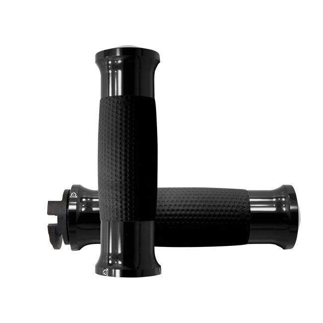 Avon gel grips black anodized GRIPS Avon Grips