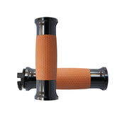 Avon gel grips black anodized tan GRIPS Avon Grips