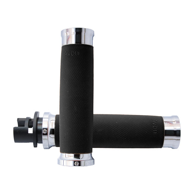 Avon custom grips chrome touring GRIPS Avon Grips