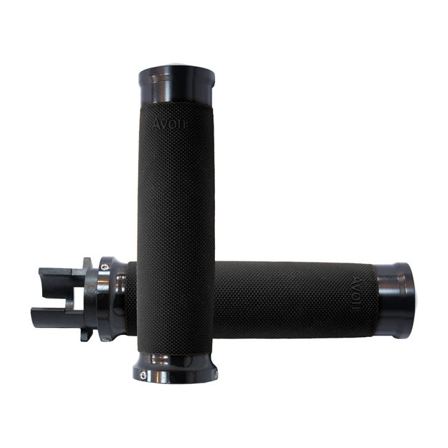 Avon custom grips black anodized GRIPS Avon Grips