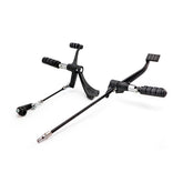 Evo Xl Forward Control Kit. Iso Pegs. Black Forward Controls Mcs