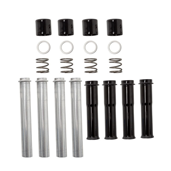 S&S Cycle Pushrod Tubes Gloss Black Pushrod Covers S&S Cycle